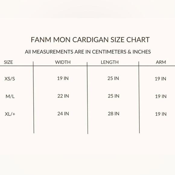 Fanm Mon WINTER BLOOM BLUE ROSE Ivory Cream Wool Cardigan Size M/L - Picture 2 of 4